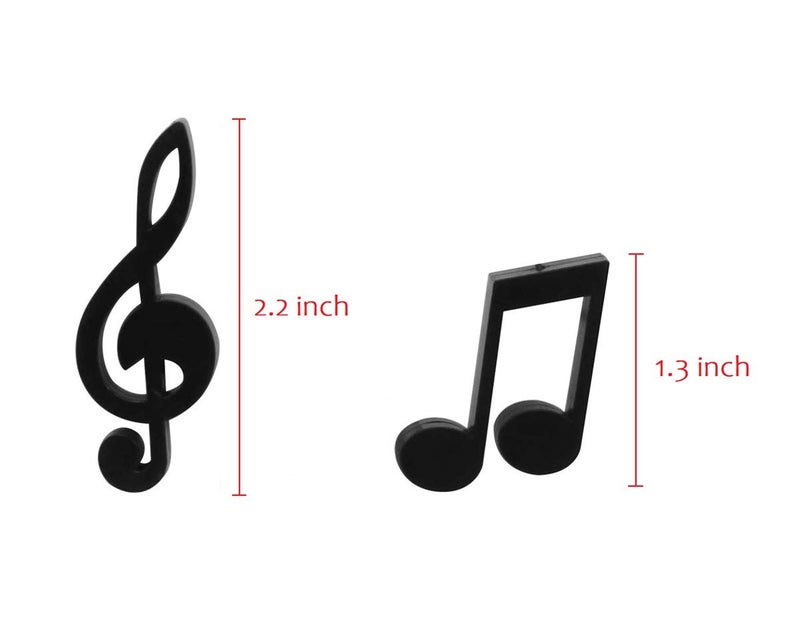 TabEnter Decorative Refrigerator Magnets, Perfect Fridge Magnets for House Office Personal Use (12Pcs Melody) - Image 5